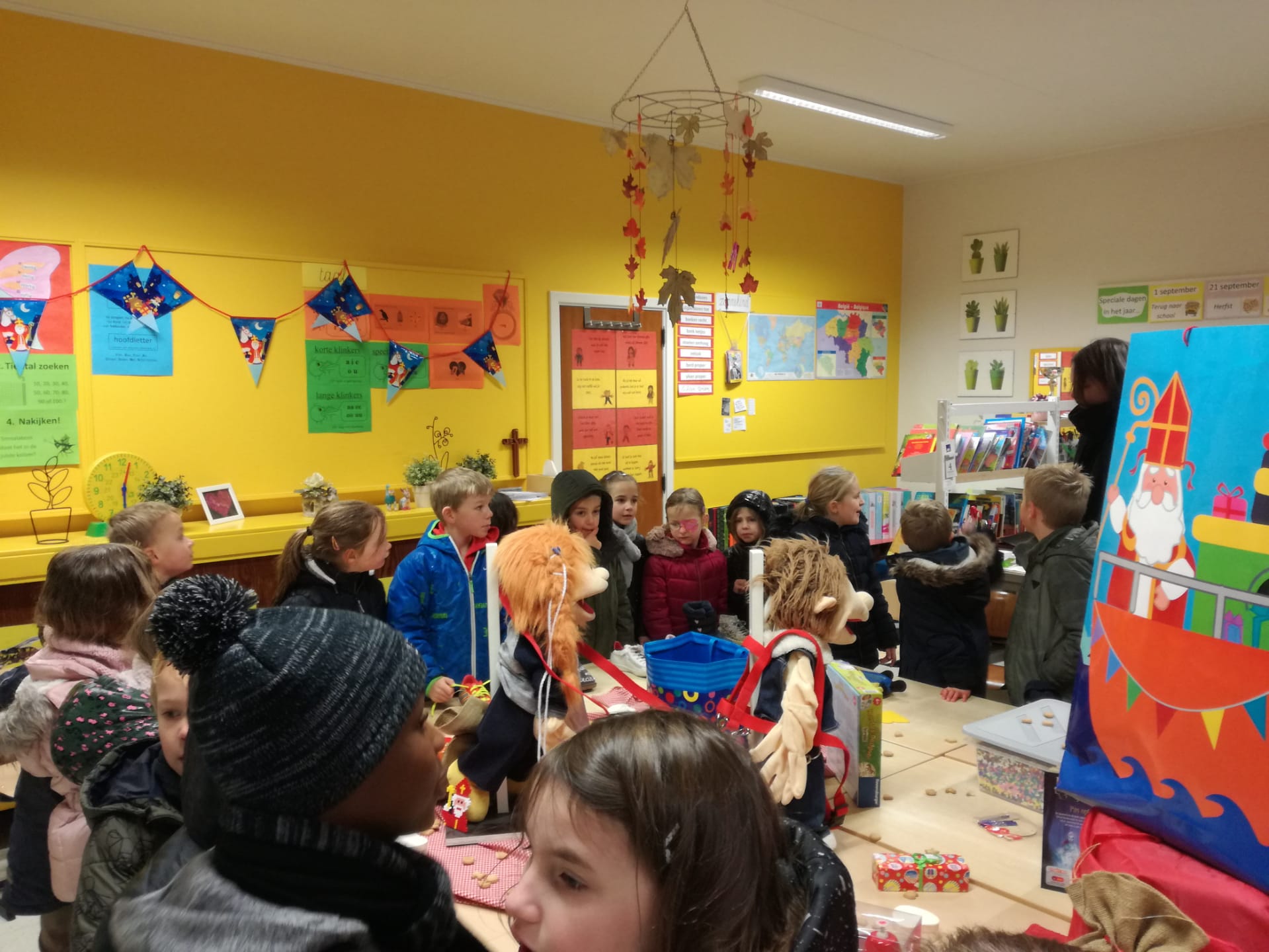 Sinterklaas in de klas